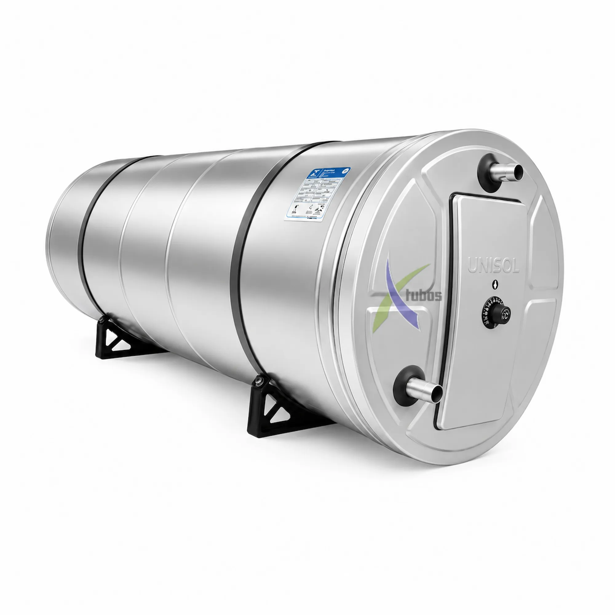 Boiler 300L Inox 304 Baixa Pressão De Nível Aquecimento Elétrico e Solar - Imagem 4